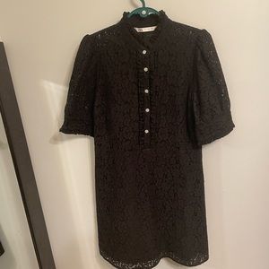 ZARA black lace dress